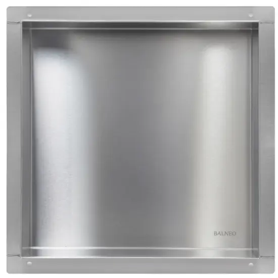 Półka wnękowa Wall Box 30 x 30 x 7 cm inox ze stali nierdzewnej bez kołnierza